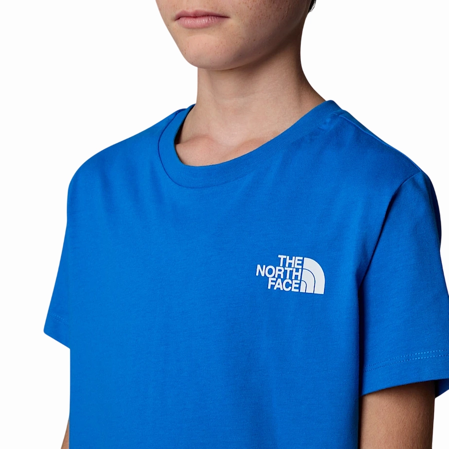 safe for skin Day-to-Day Comfort The North Face maglietta manica corta junior Box NSE NF0A89VT59J blu estate
