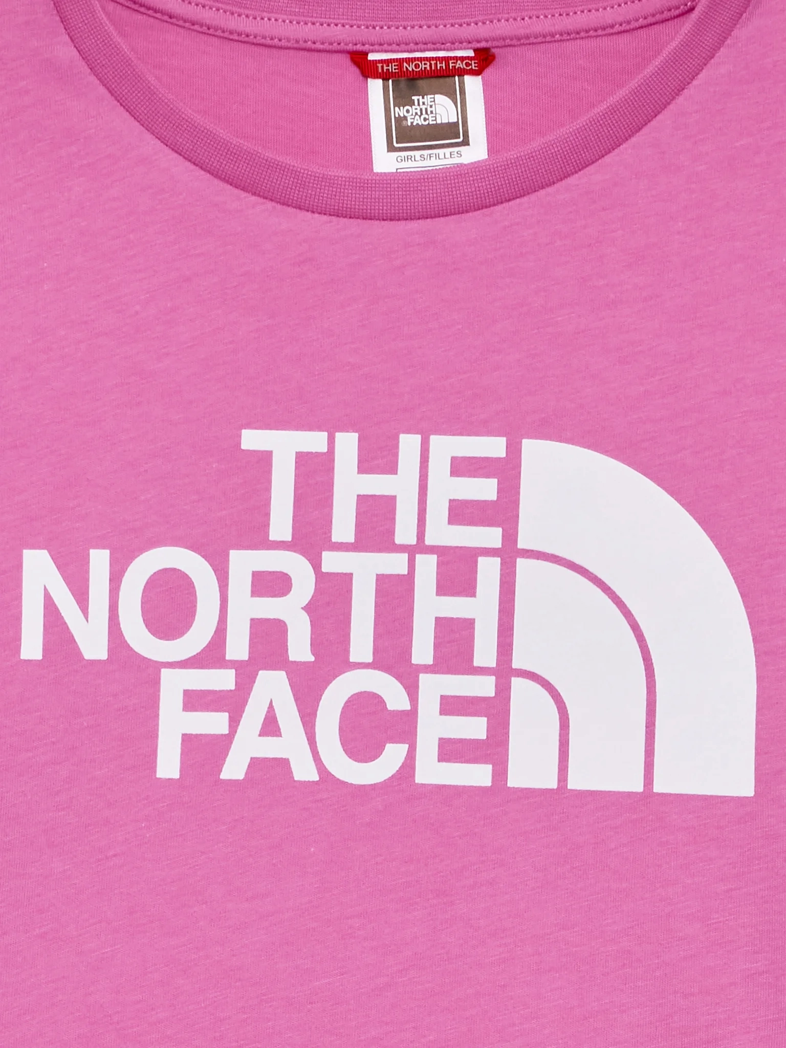 Timeless Layer Casual Layering Wear The North Face T-shirt manica corta da ragazza Crop Easy Tee NF0A83EULV7 super pink