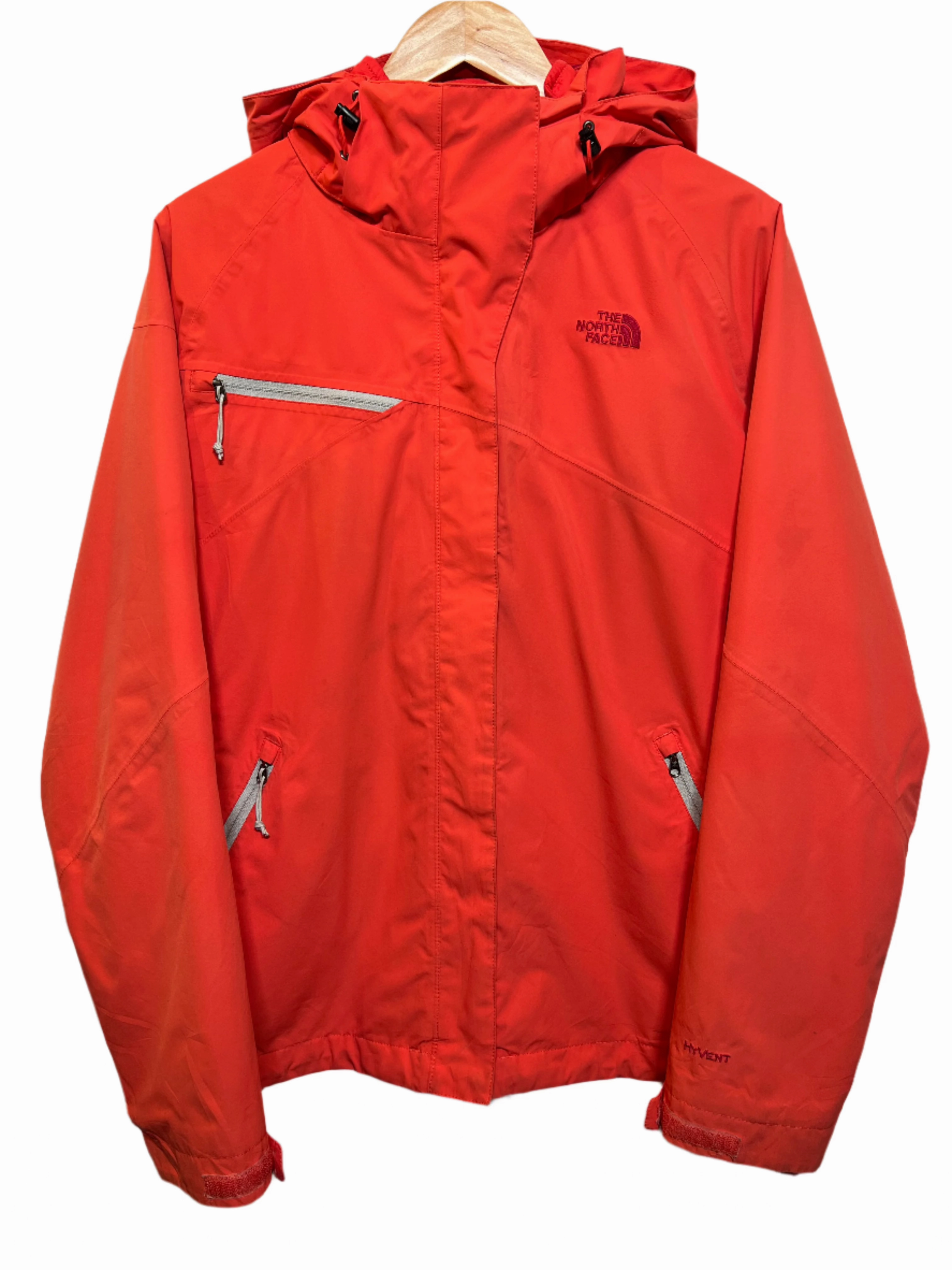 Secure Closure System Mark Style The North Face Women's Orange Jacket (Size XL)
