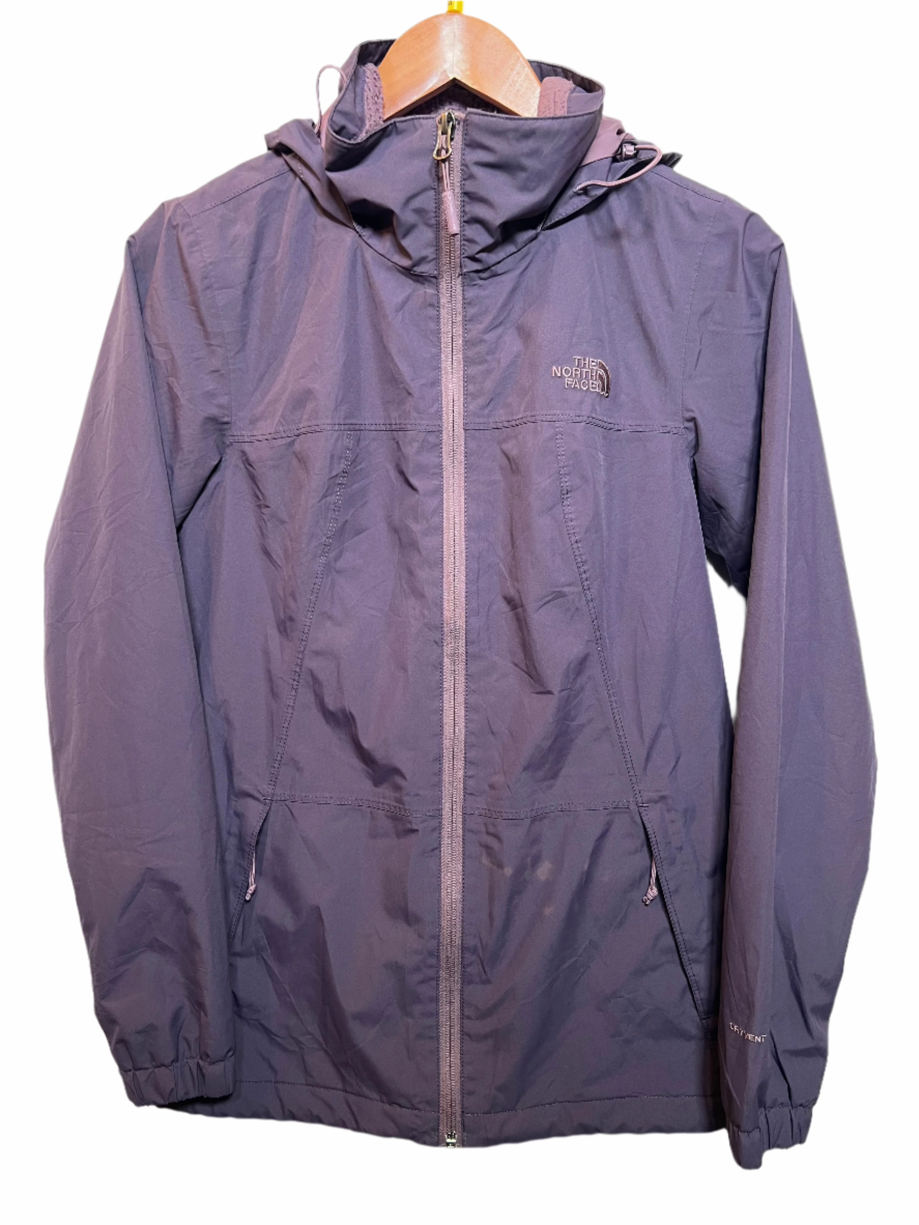 Versatile Layering Weight Double layer fabric The North Face Women's Purple Coat (Size M)