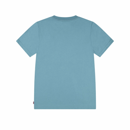 Casual Layering Levi's Kids maglietta manica corta da bambino Batwing Chest Hit 8EA100-UAK bristol blu