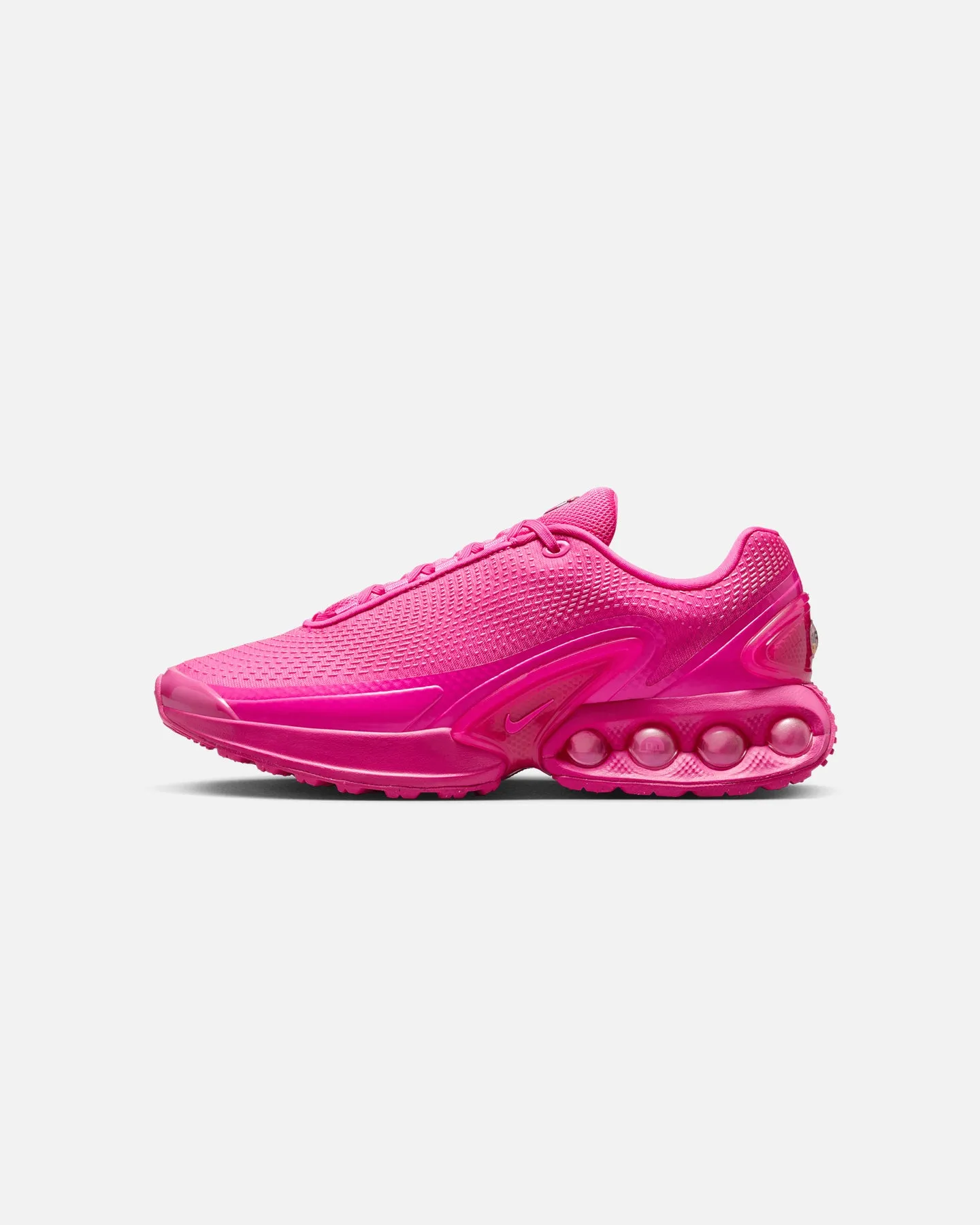 Flexible Outsole Grooves Multi Panel Upper Nike Women's Air Max Dn Laser Fuschia/Pink Blast