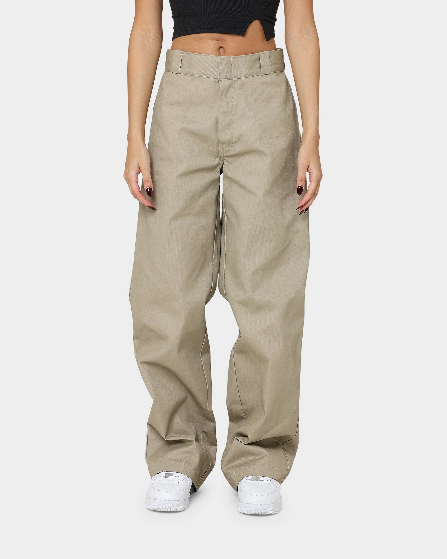 Comfort Ready Weather Ready Dickies Super Baggy Loose Fit Work Pants Khaki