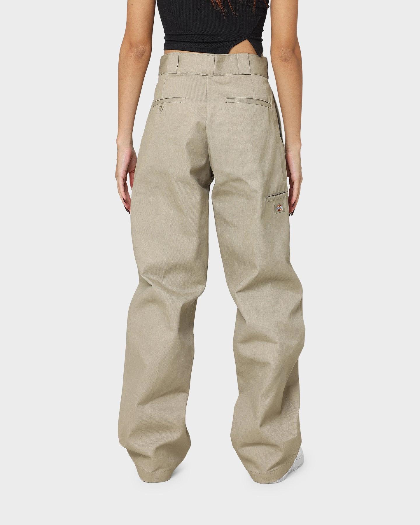 Flexible Wear Dickies Super Baggy Loose Fit Work Pants Khaki