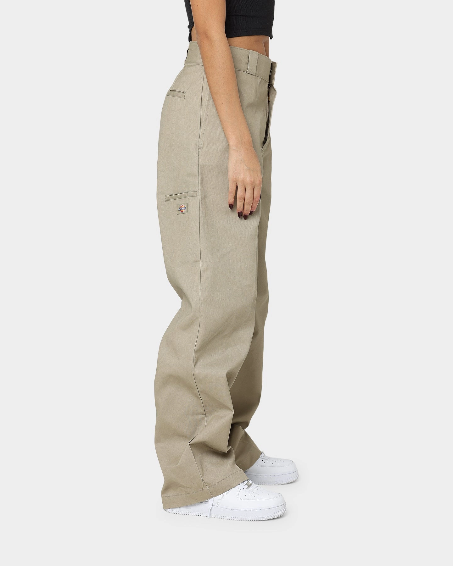 Dickies Super Baggy Loose Fit Work Pants Khaki Cozy Waist HypoallergenicFabric