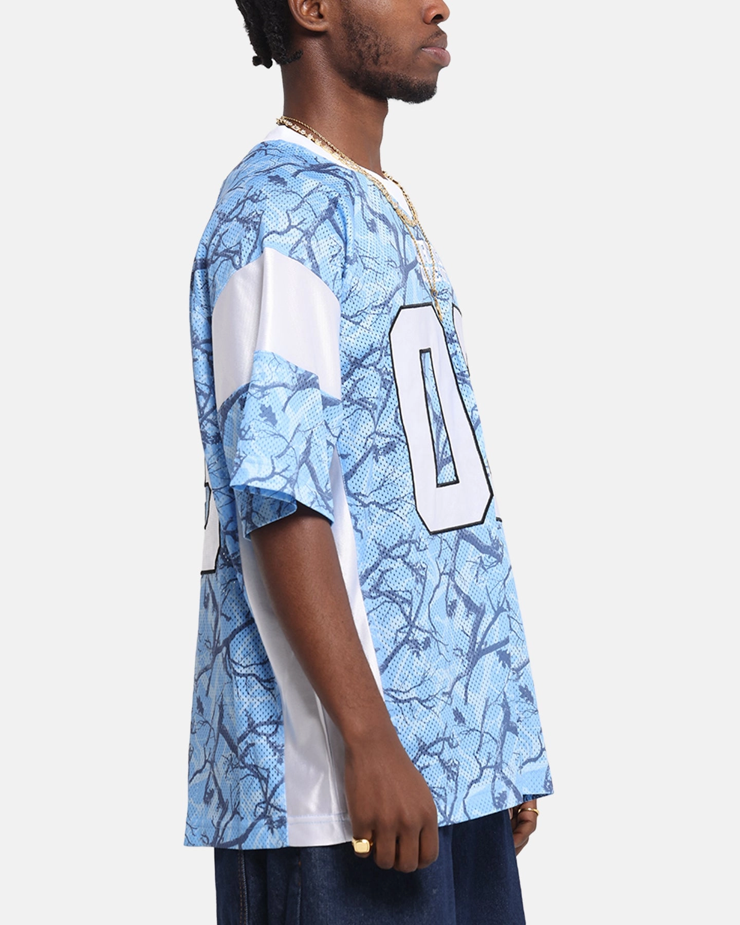 Friction Free Seams Carre Outlaw Jersey Light Blue Real Tree