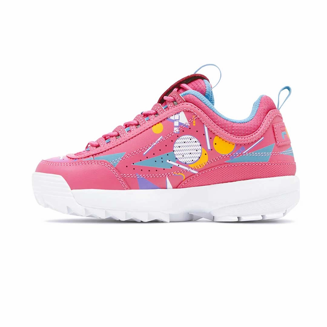 FILA - Kids' (Junior) Disruptor II Premium Shoes (3XM01608 956) Mesh Lining
