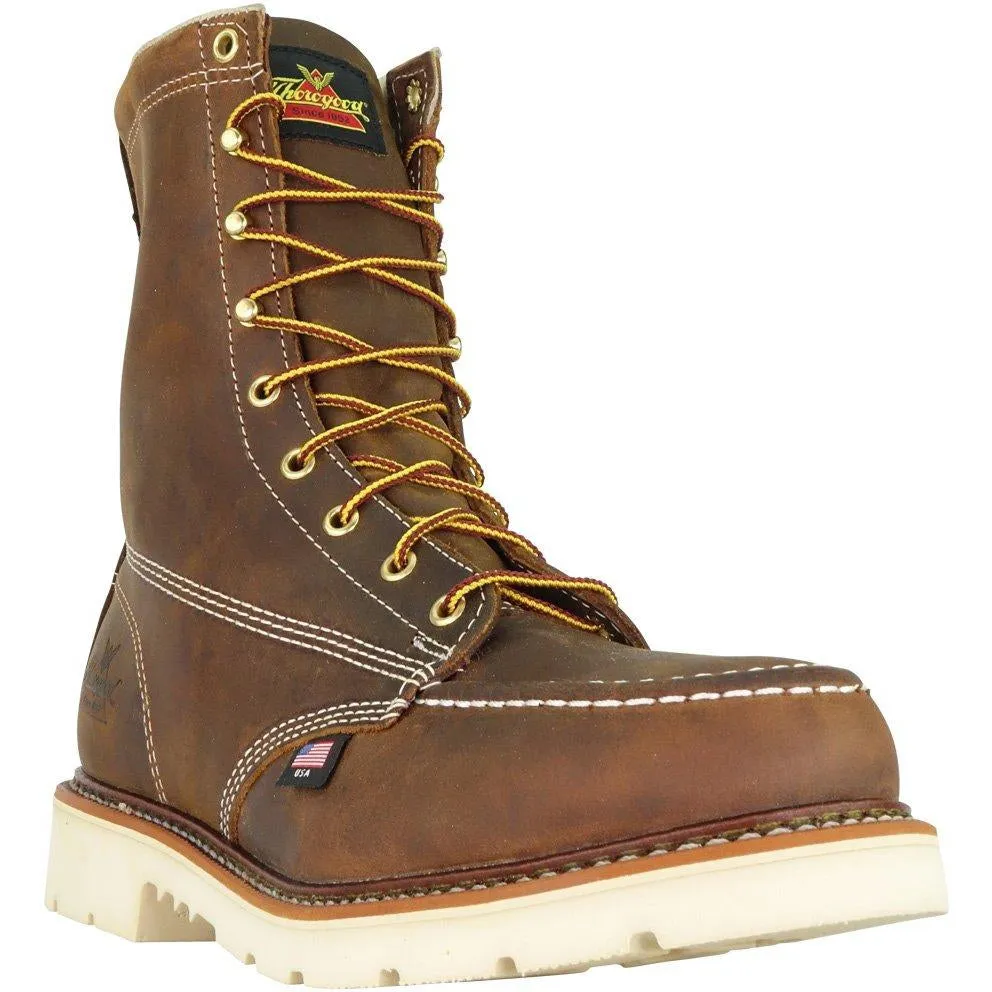 Thorogood Men's USA Made Amer. Heritage 8" Steel Toe Work Boot 804-4378