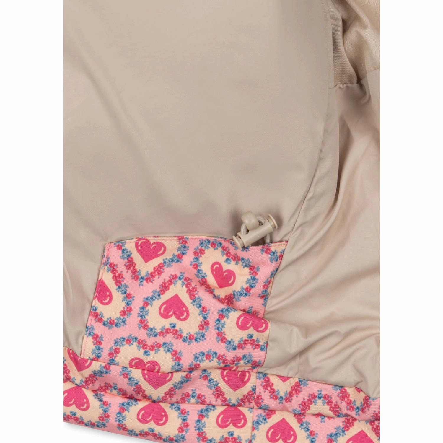 Cotton Twill Low Bulk High Warmth Konges Sl?jd Felice Rose Magnum Down Jacket Print Grs