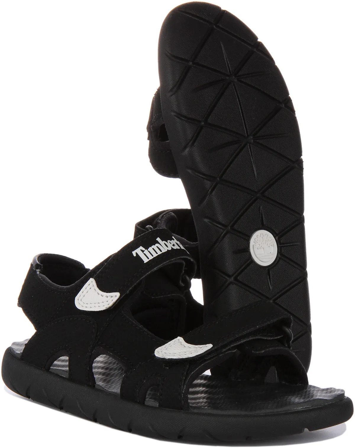 Timberland A24GA Perkins Row In Black For Kids
