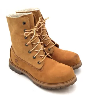 Timberland Women's 8329R Brown Combat Boots - Size 9.5M