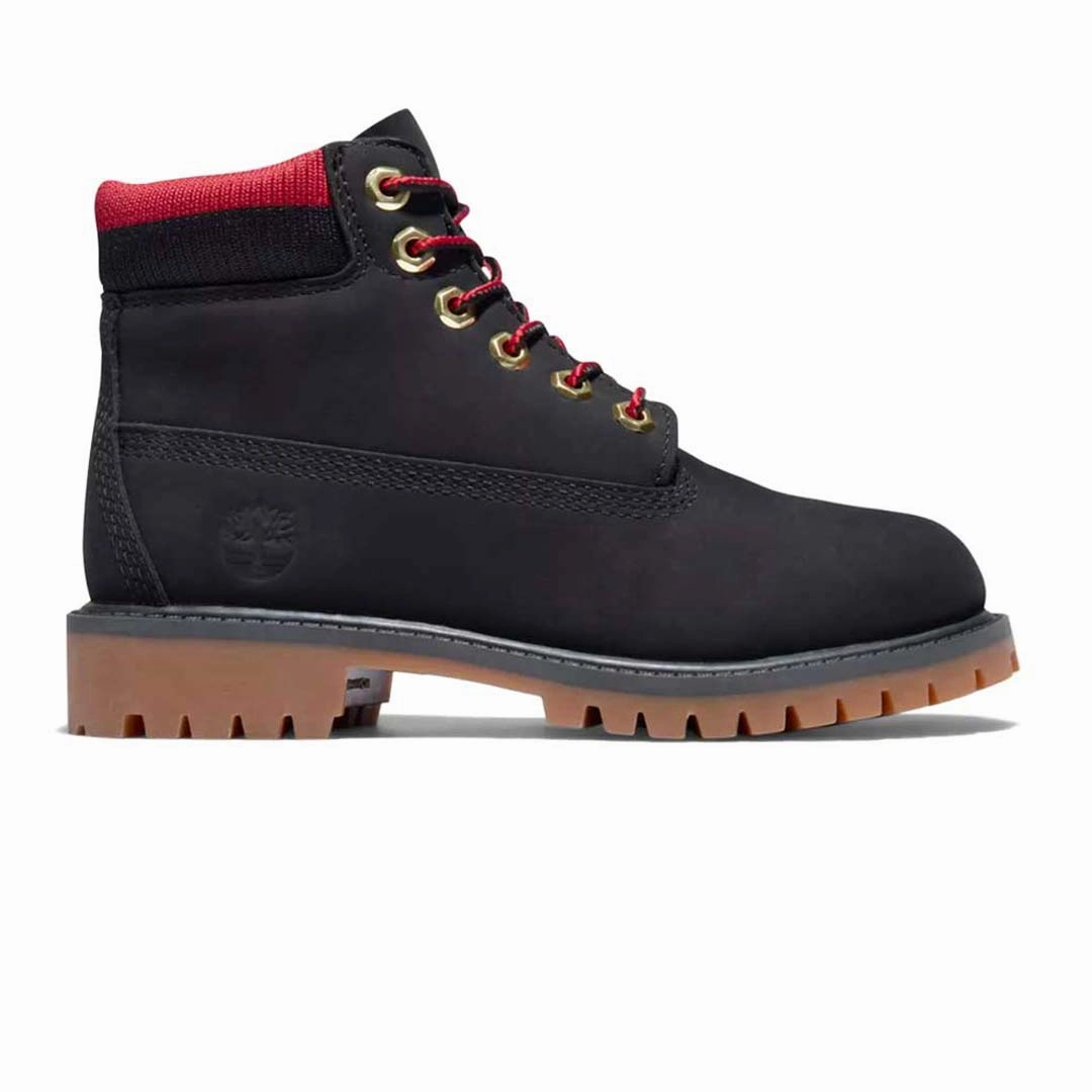 Impact Absorbing Insoles Motion Balance Timberland - Kids' (Junior) 6 inch Premium Waterproof Boots (0A2FNV)