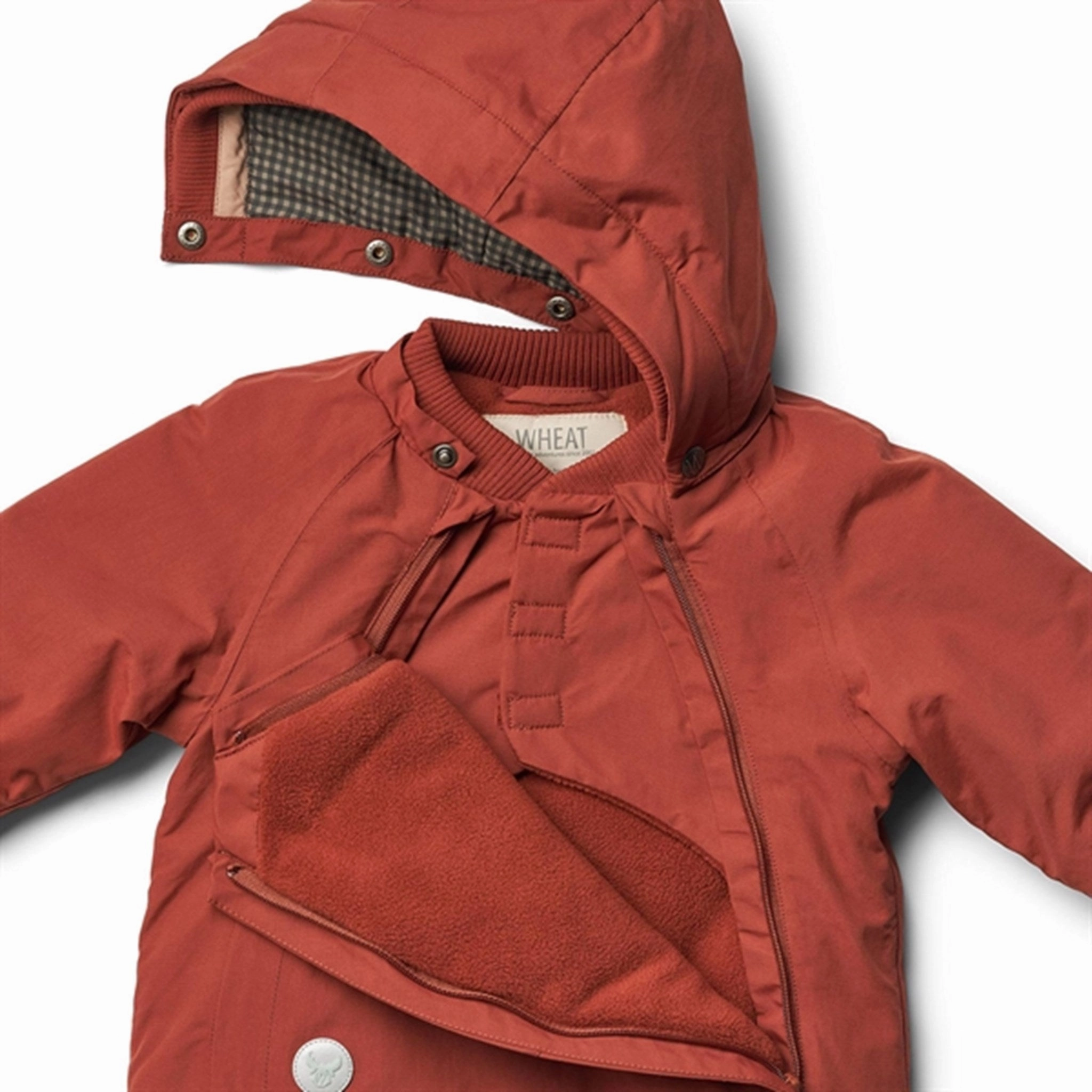 Thermal Regulation System Wheat Jacket Sascha Tech Red