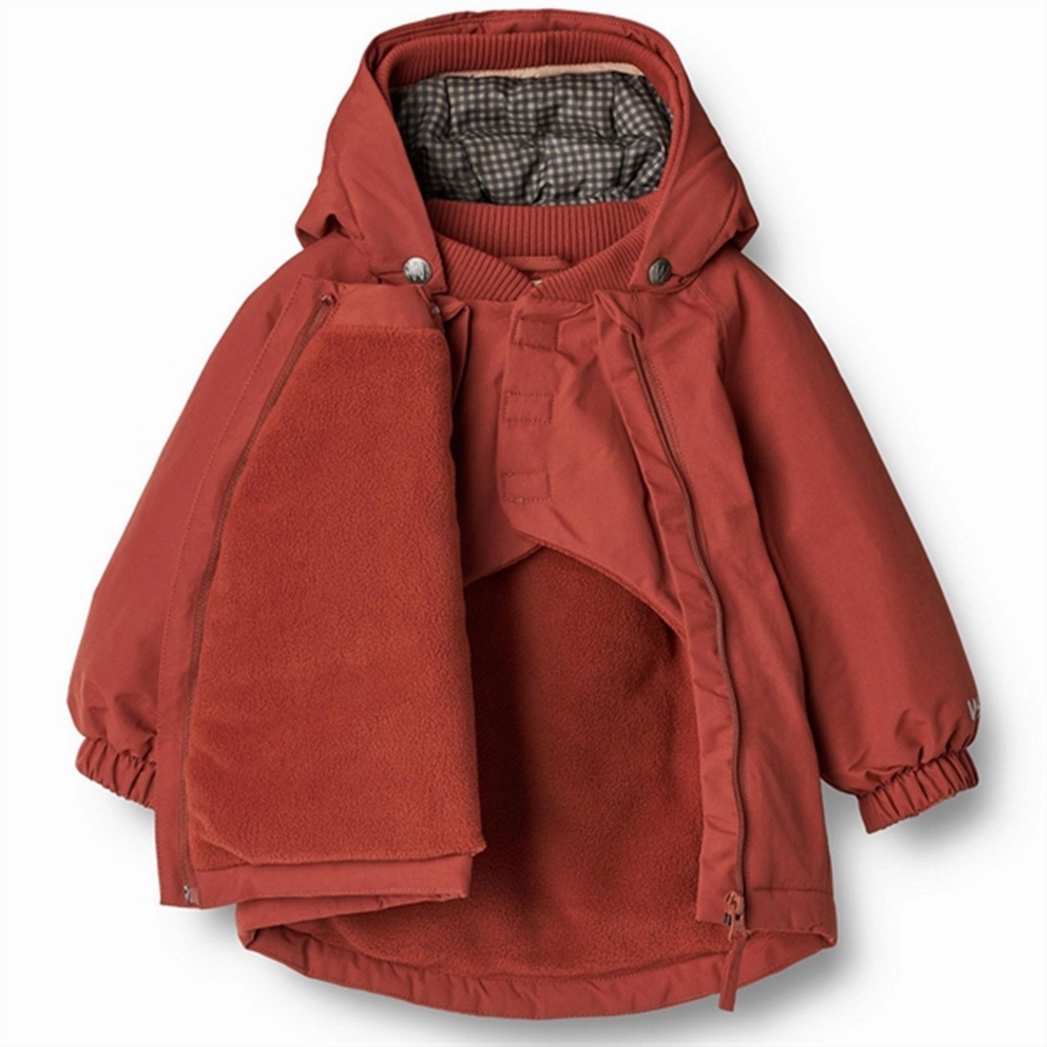 Mild Weather Layer Moisture Wicking Lining Wheat Jacket Sascha Tech Red