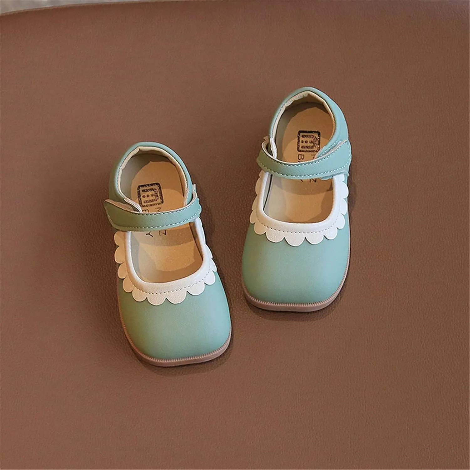Toddler Casual Shoes Summer and Autumn Girls Boots Cute Flat Solid Color Lace Hook Loop Casual Comfortable Shoes
