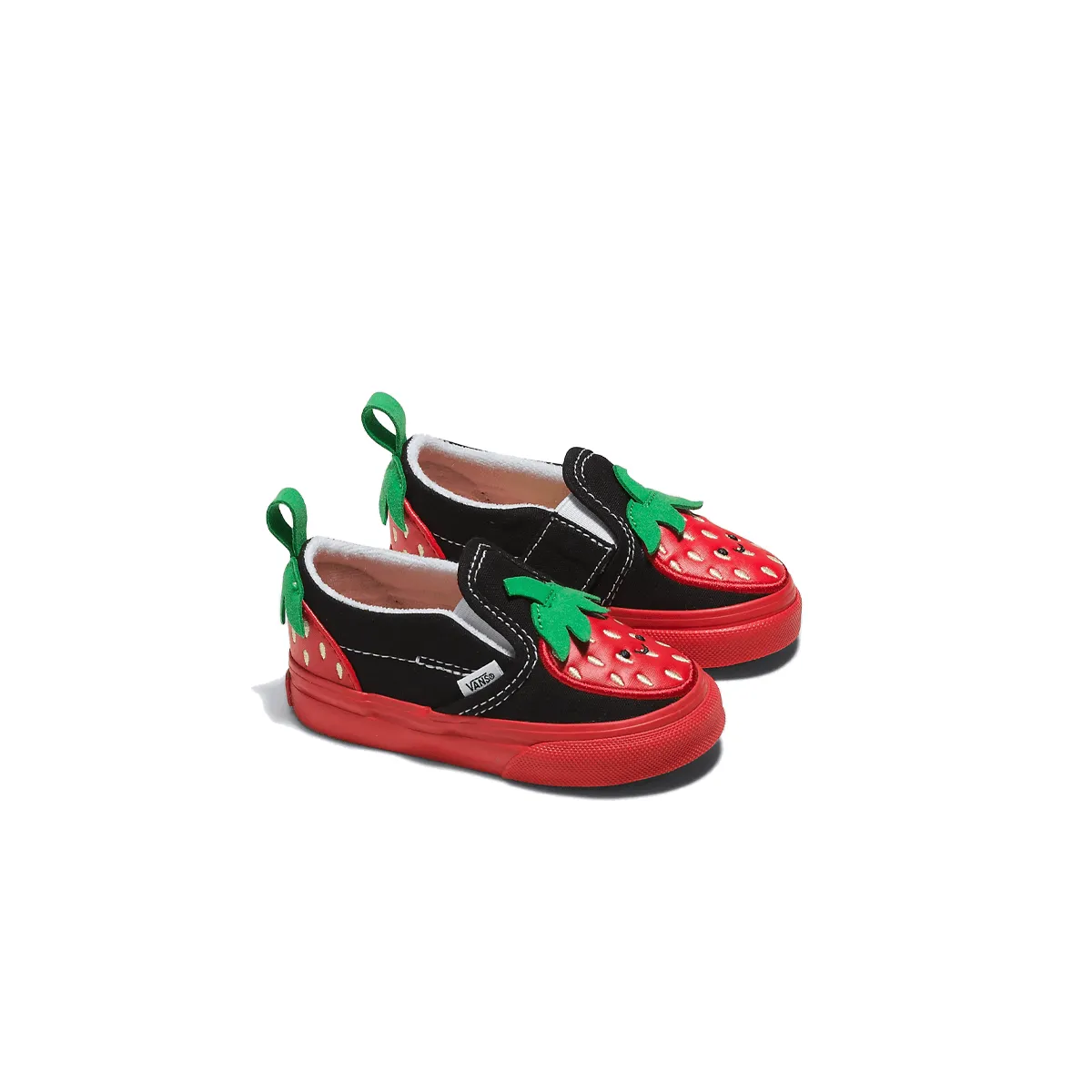 Toddler's Slip-On V 'Berry' Cotton Feel