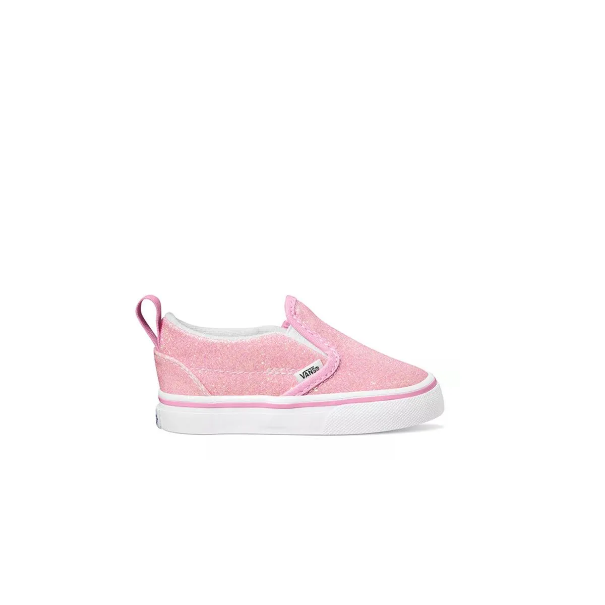 Toddlers Slip-On V Glitter 'Pink' Open Fest