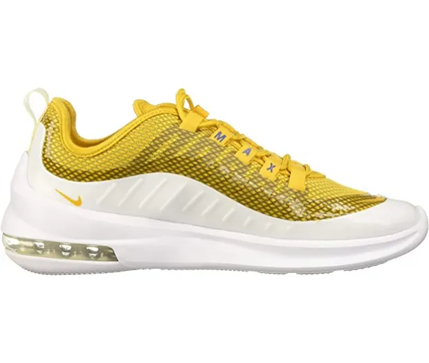 Nike scarpa sneakers da donna Air Max Axis Premium BQ0126 700 giallo-bianco reduce fatigue Molded Heel