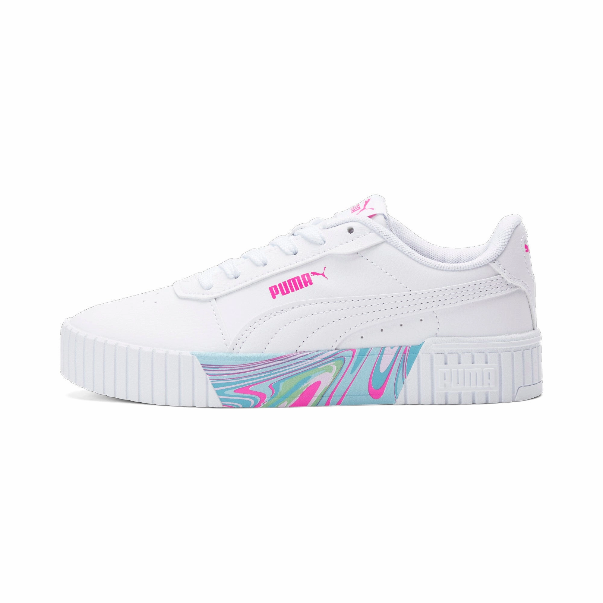 Unbeatable fit Comfort Upper Material PUMA Girls' Carina 2.0 Whipped Dreams Shoes