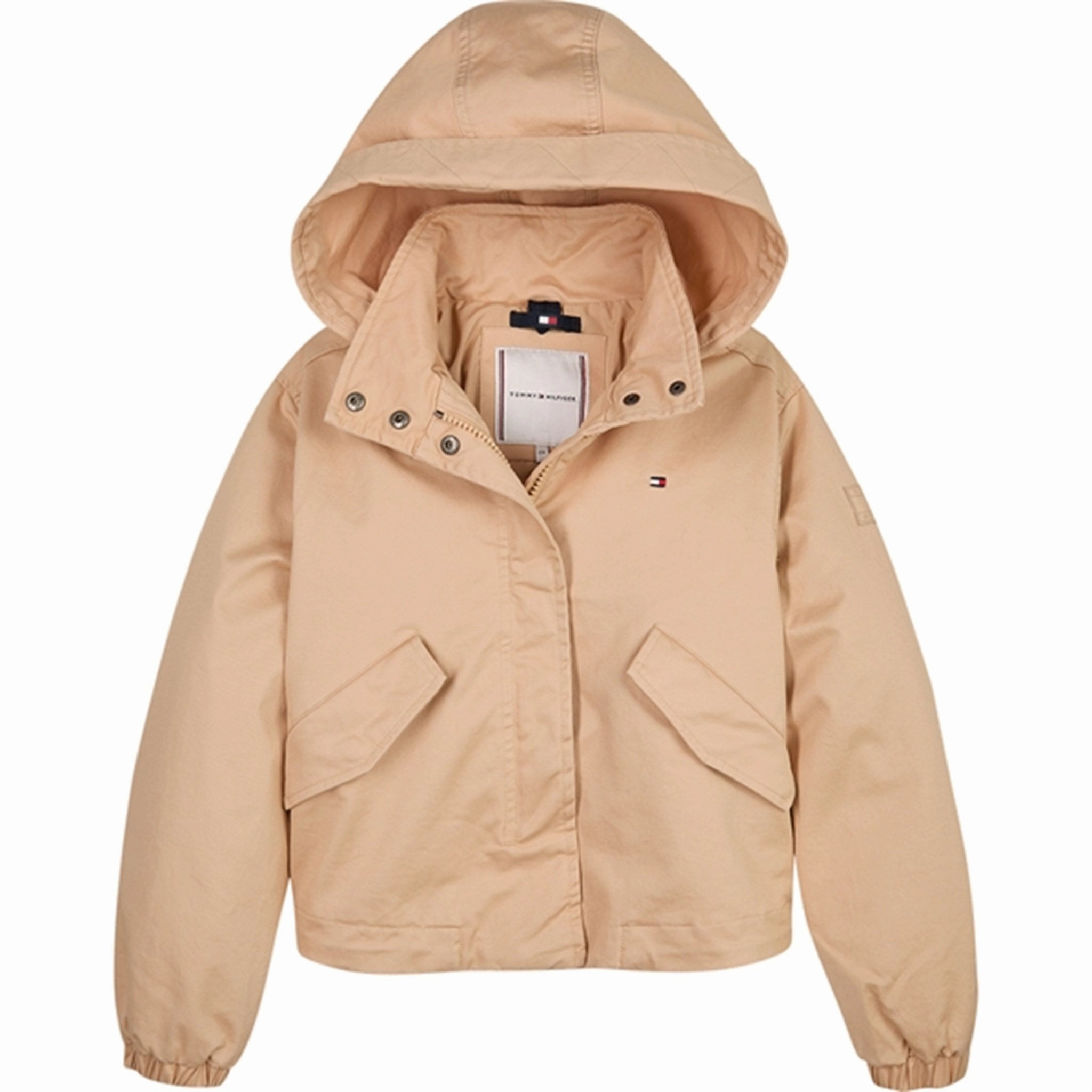 Moisture Wicking Fabric Tommy Hilfiger Cotton Parka Jacket Trench