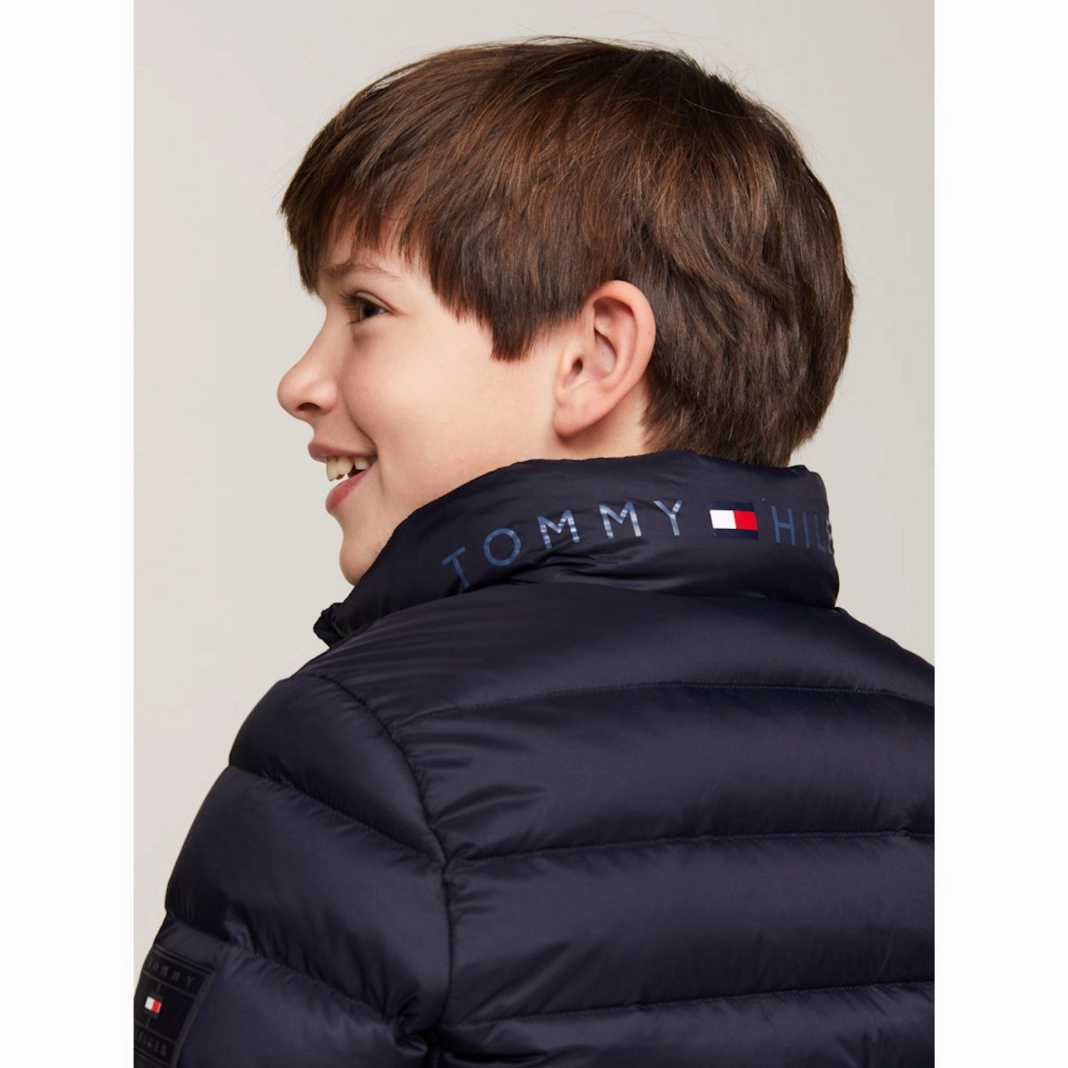 Tommy Hilfiger Desert Sky U Essential Light Down Jacket Non Bulky Insulation Tech Travel Must