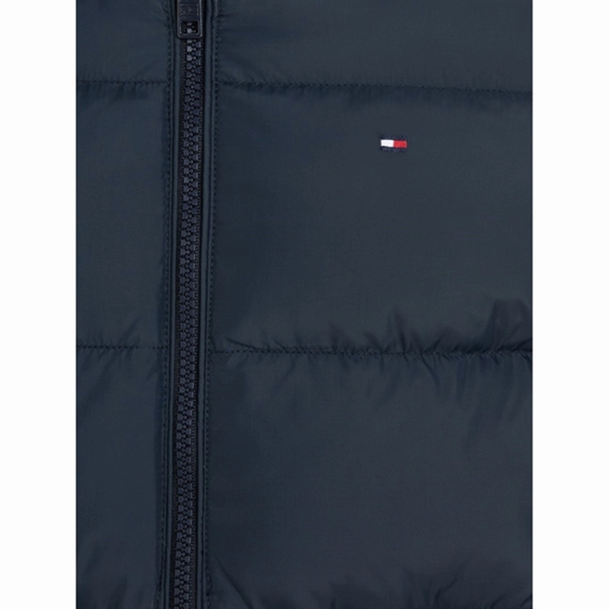 Tommy Hilfiger Essential Down Jacket Desert Sky Elastic Cuff Adjustment