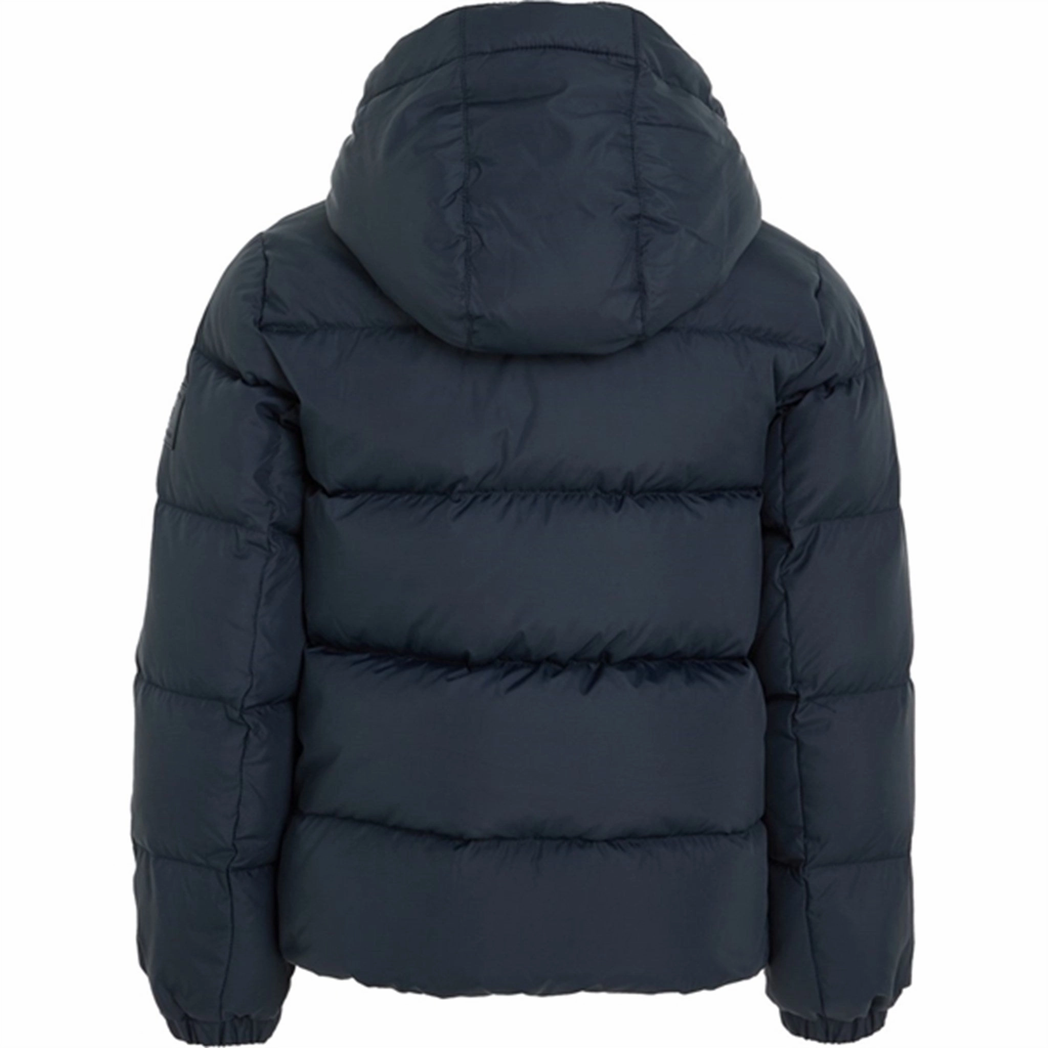 Tommy Hilfiger Essential Down Jacket Desert Sky High Density Weave Reinforced Elbow Patches
