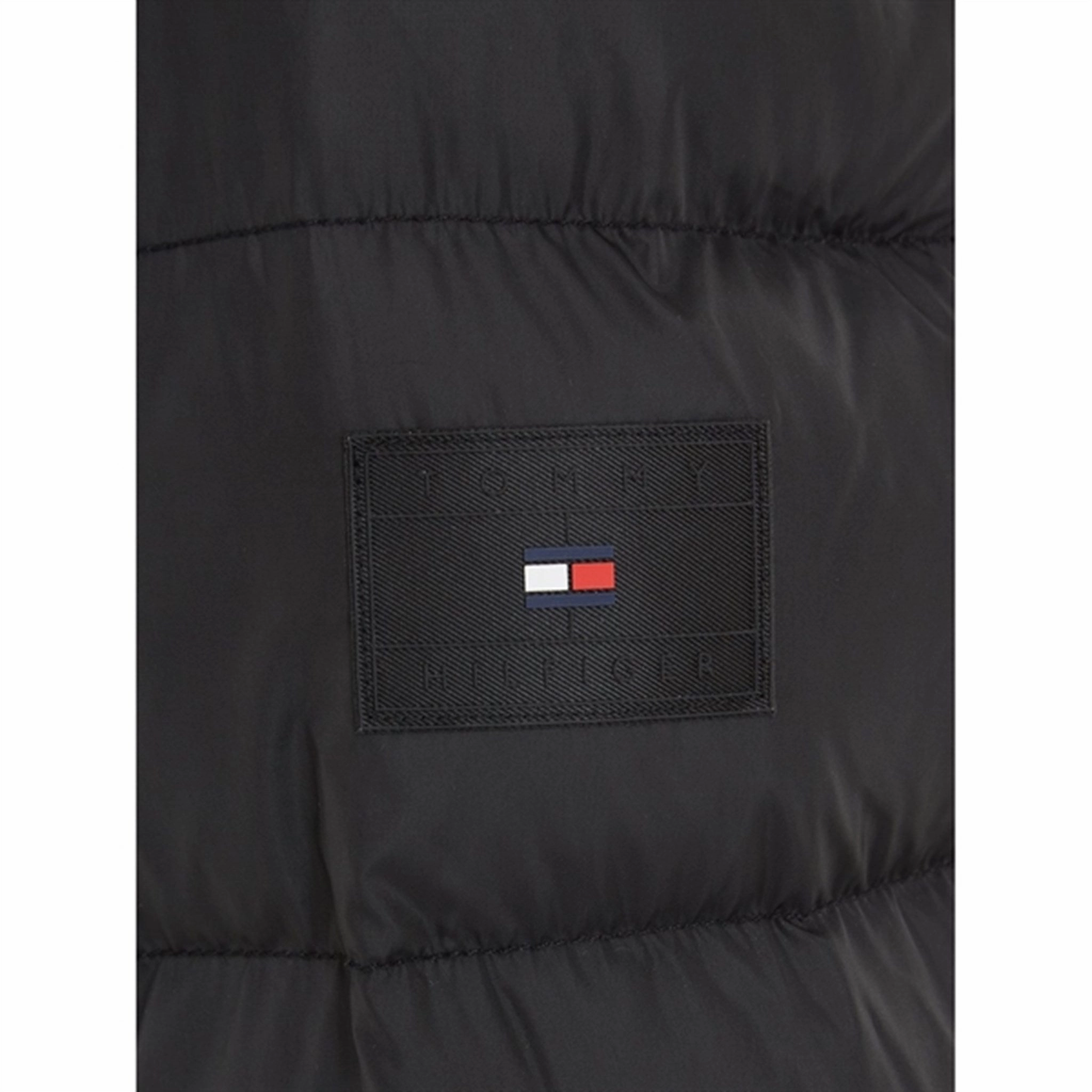 Anti Snag Fabric Tommy Hilfiger Essential Jacket Black