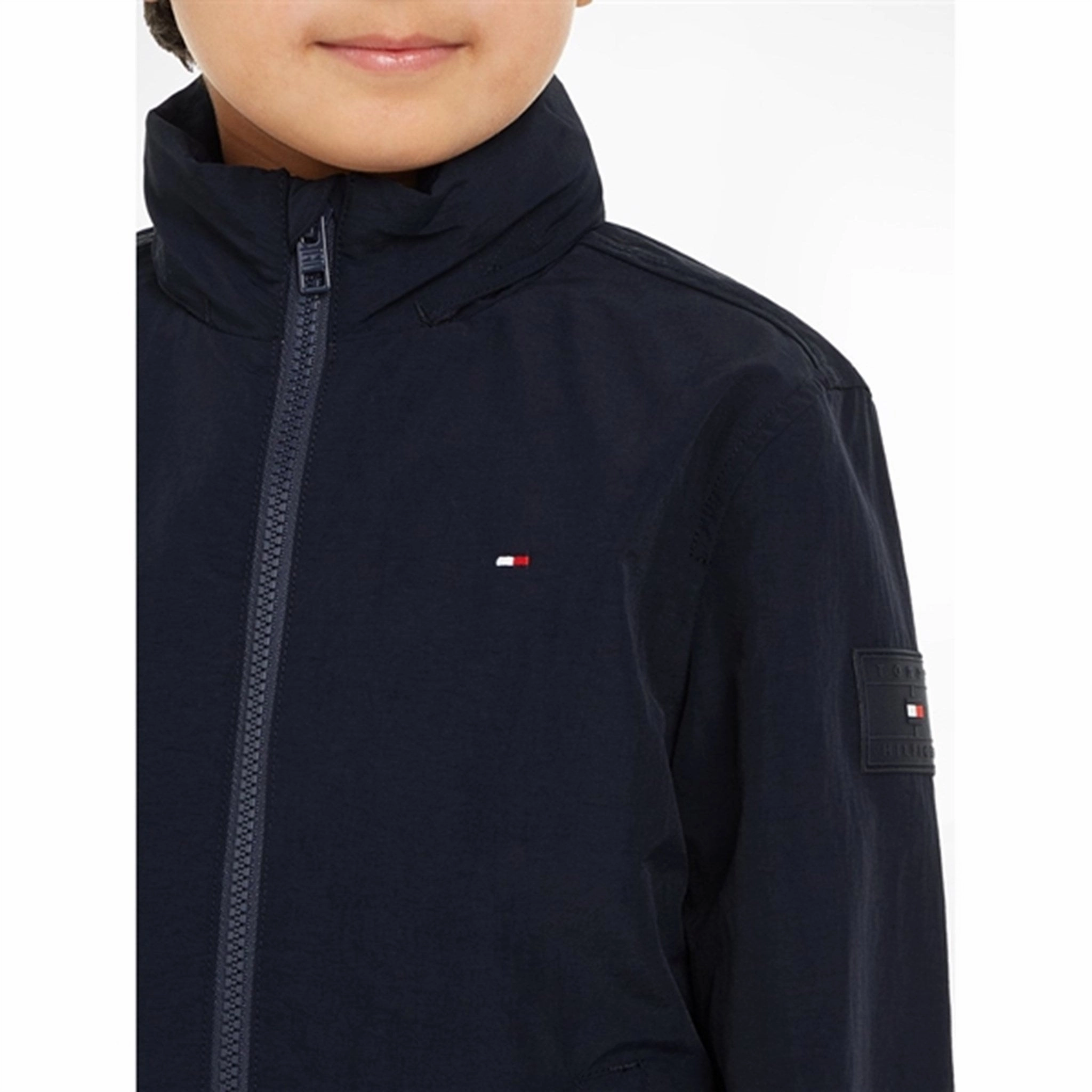 Tommy Hilfiger Essential Jacket Desert Sky Anti Pill Surface