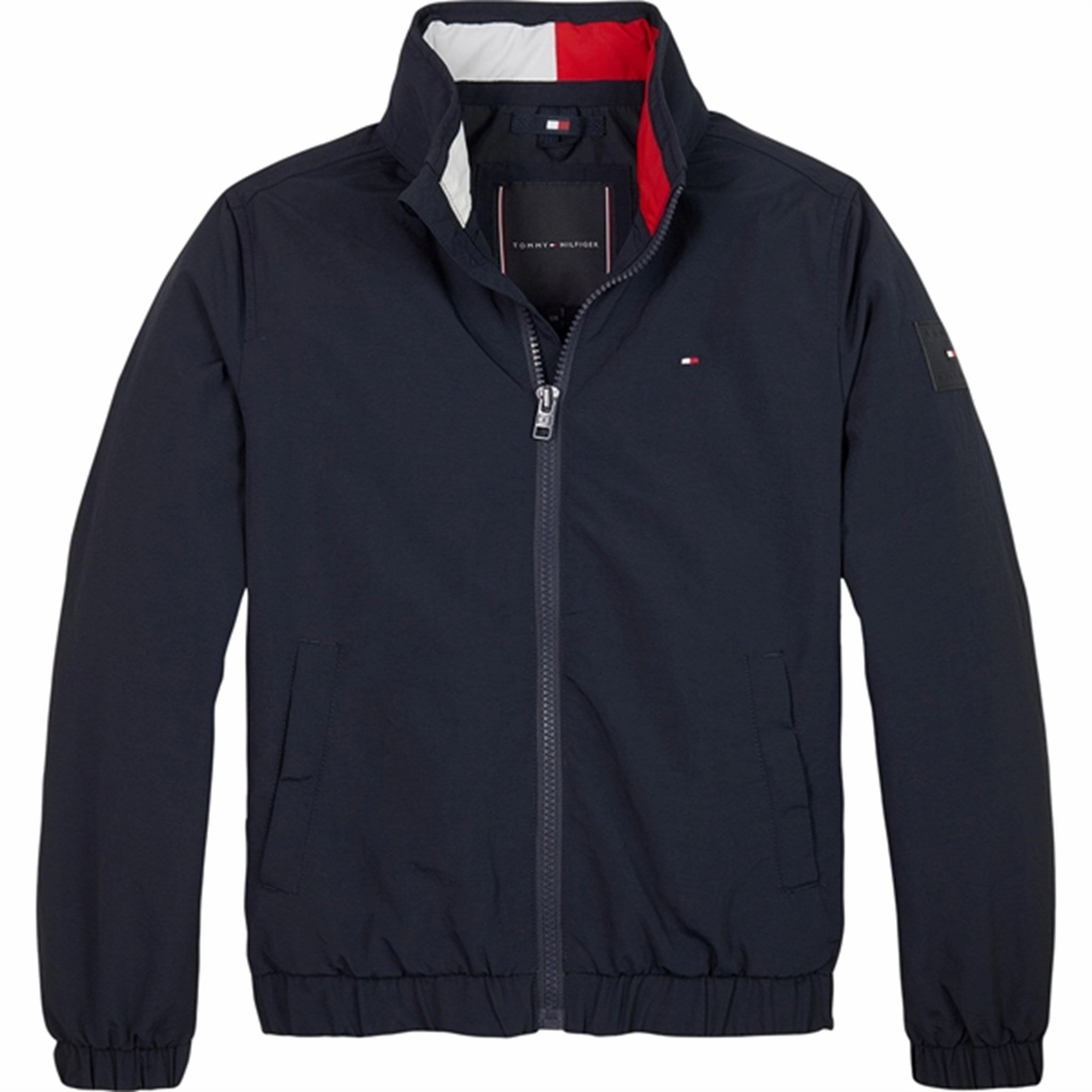 Tommy Hilfiger Essential Jacket Desert Sky Temperature Balancing Layer Expandable Side Gussets