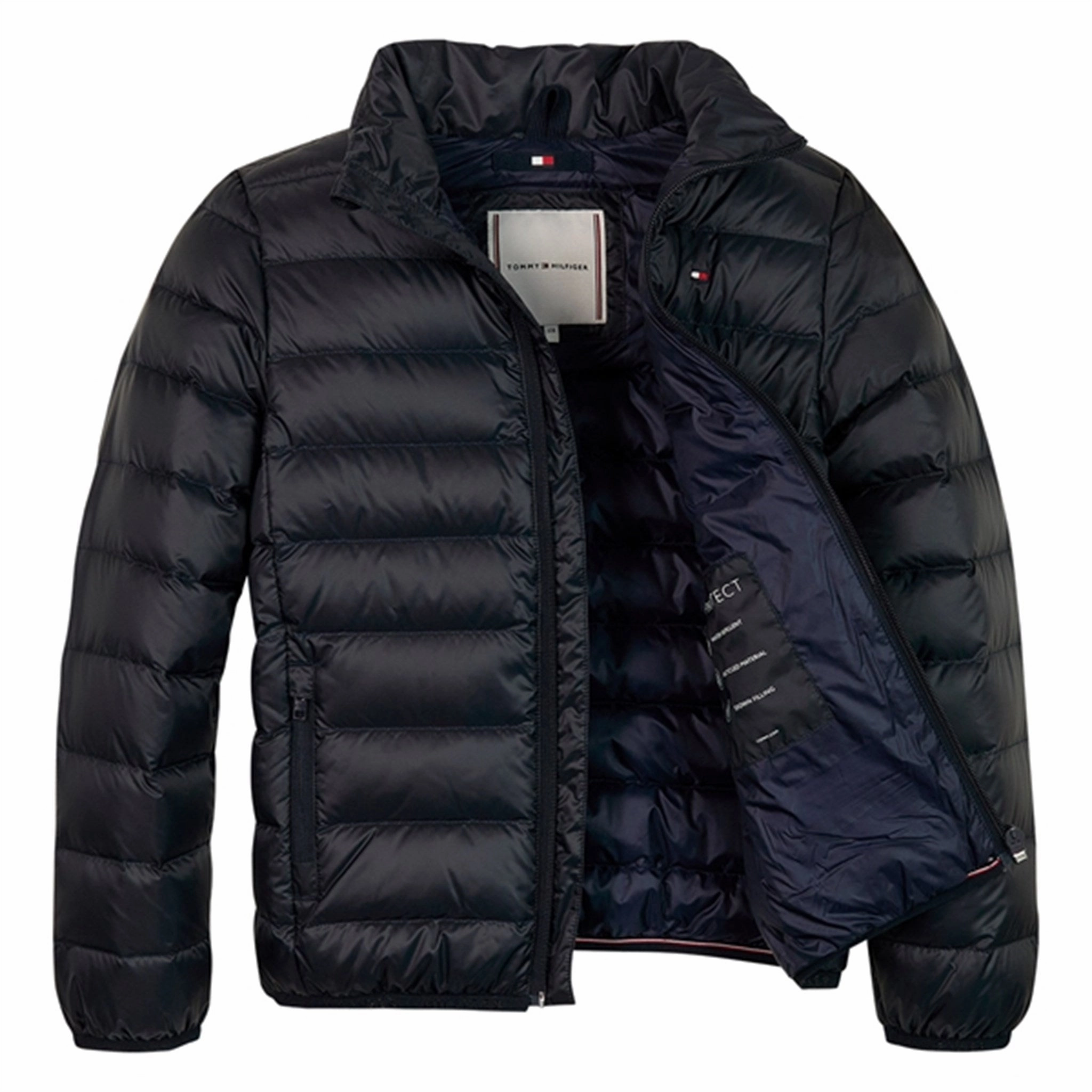 Tommy Hilfiger Essential Light Down Jacket Desert Sky Quick Dry Fabric