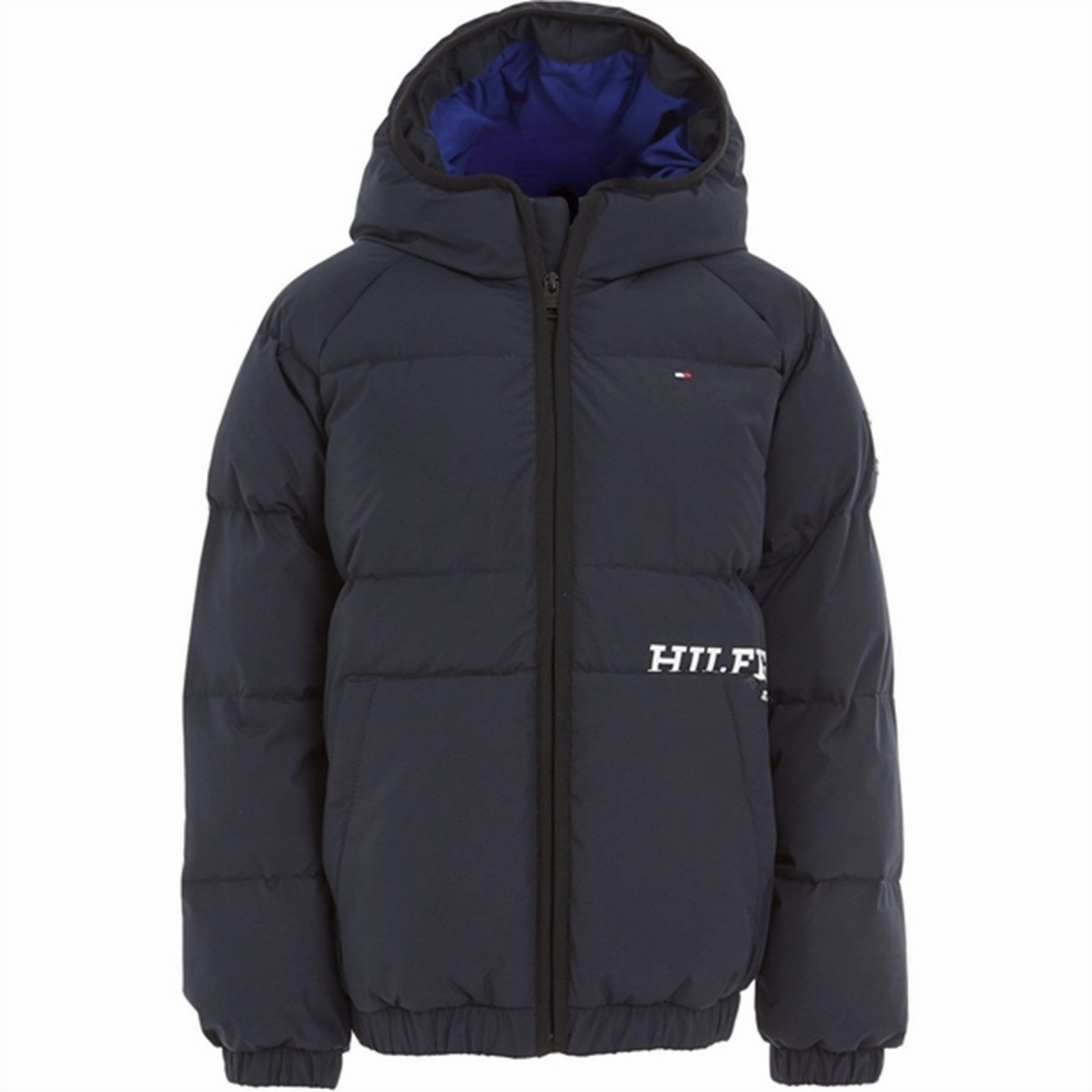 AntiPillingFinish Tommy Hilfiger Logo Quilted Jacket Desert Sky