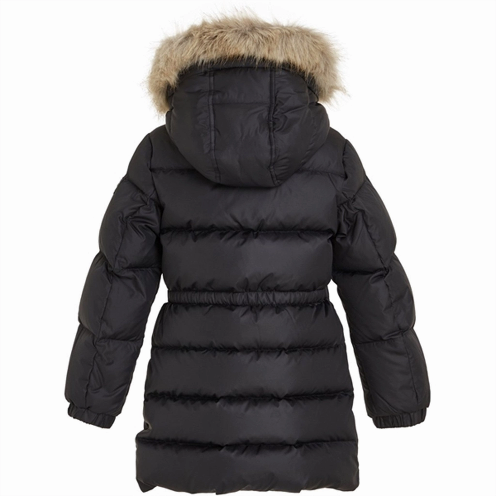 Slim Fit Styles Tommy Hilfiger Long Waisted Down Jacket Black