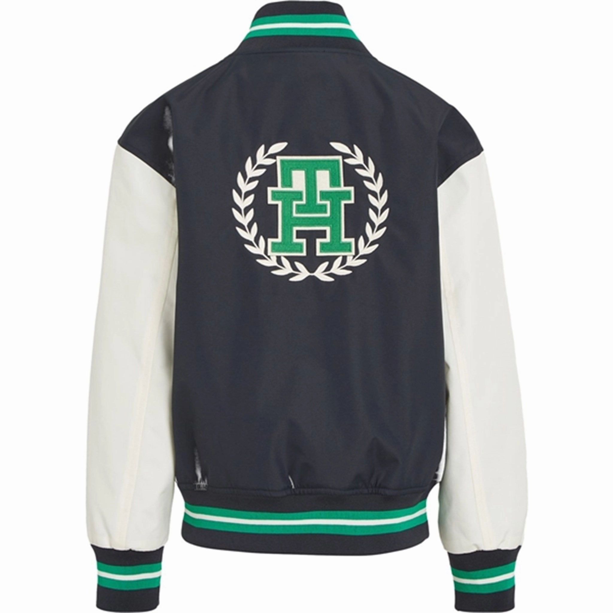 WindResistant Coating Basic Essential Layer Tommy Hilfiger Varsity Jacket Desert Sky