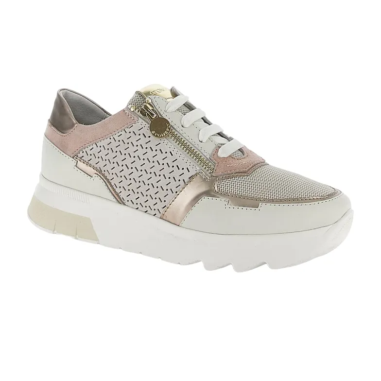 Stonefly scarpa sneakers da donna Spock 40 220906 CGK grigio-rosa running in a wooden bridge area shoes running in a drawbridge area shoes