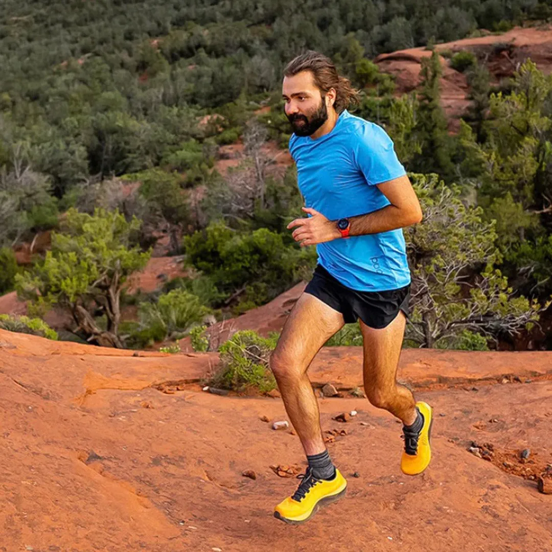 Topo Athletic - MTN Racer 3 - Blue/Orange - Men's