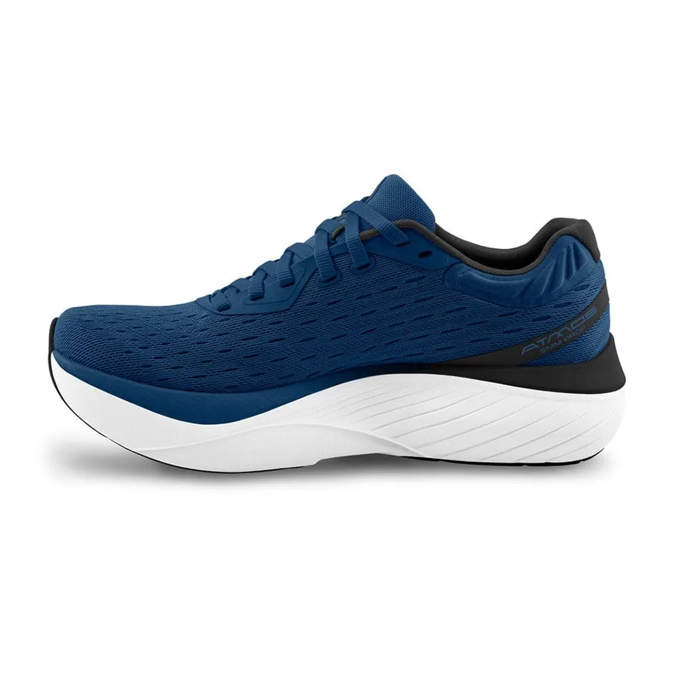 Topo Atmos Men's Running Shoes Navy/White AW24 Comfortable Padding
