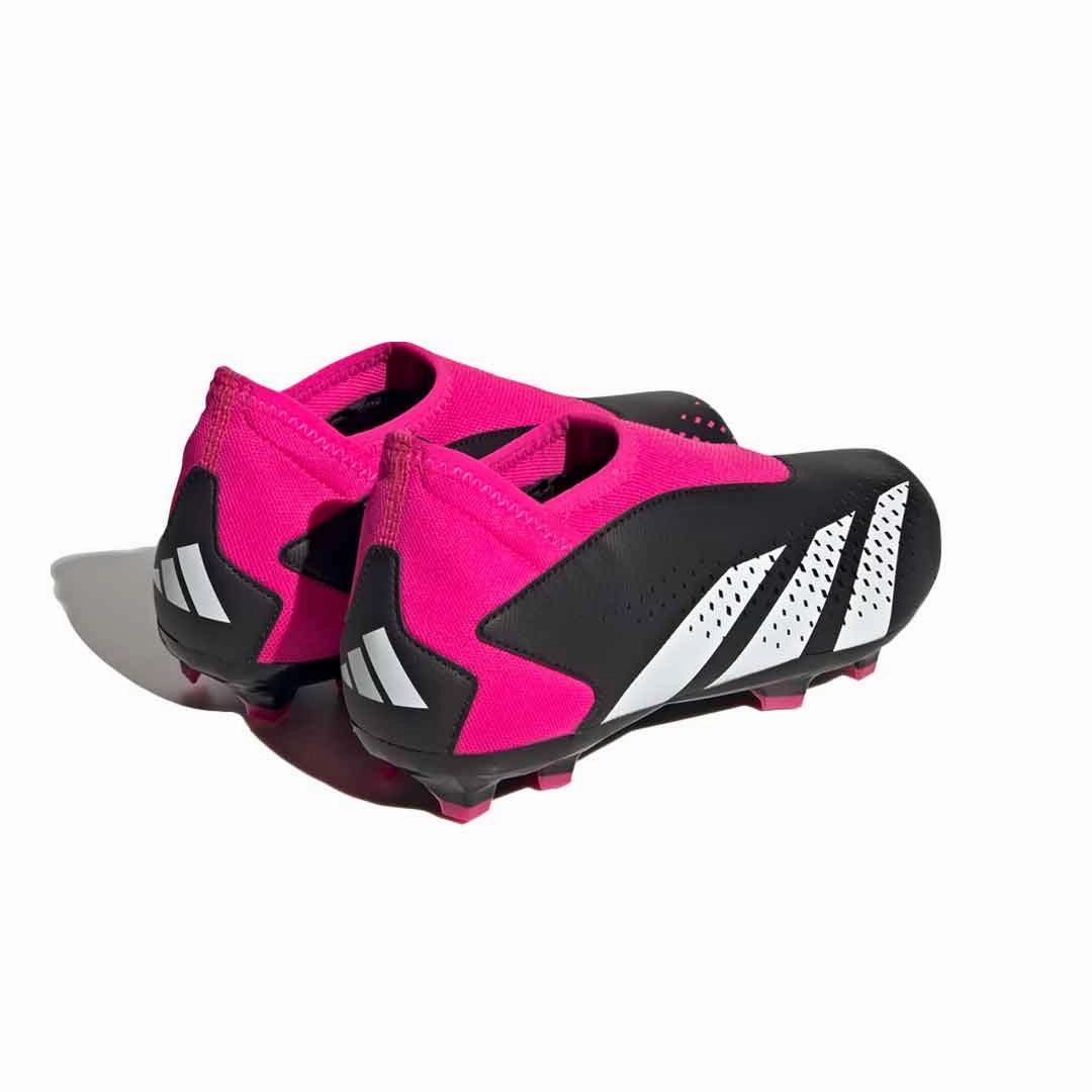 Seamless grip adidas - Kids' (Junior) Predator Accuracy.3 Laceless Firm Ground Cleats (GW4606)