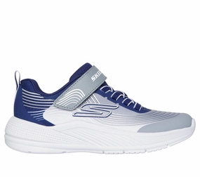 Skechers Microspec Advance 403926L/NVLG Scarpe da Ginnastica Junior Interoperable motion - control - optimized shoes
