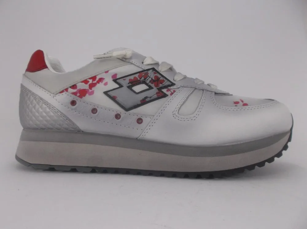 Lotto scarpa sneakers da donna Tokyo Wedge R7037 bianco football shoes mental health running shoe benefit