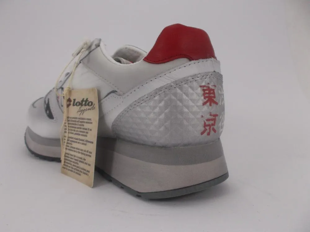 cross - training shoes Lotto scarpa sneakers da donna Tokyo Wedge R7037 bianco