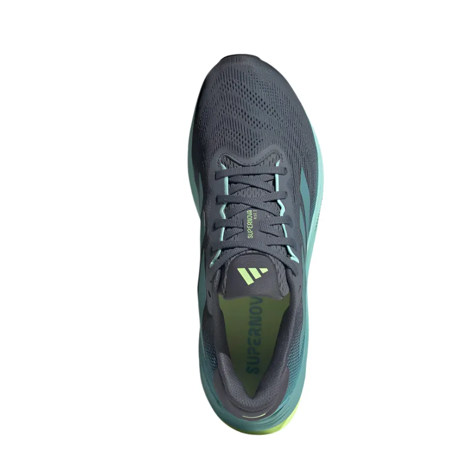 Trail running wear Adidas Men's Supernova Rise 2 Running Shoes in Onix/Minton/Hireye AW25