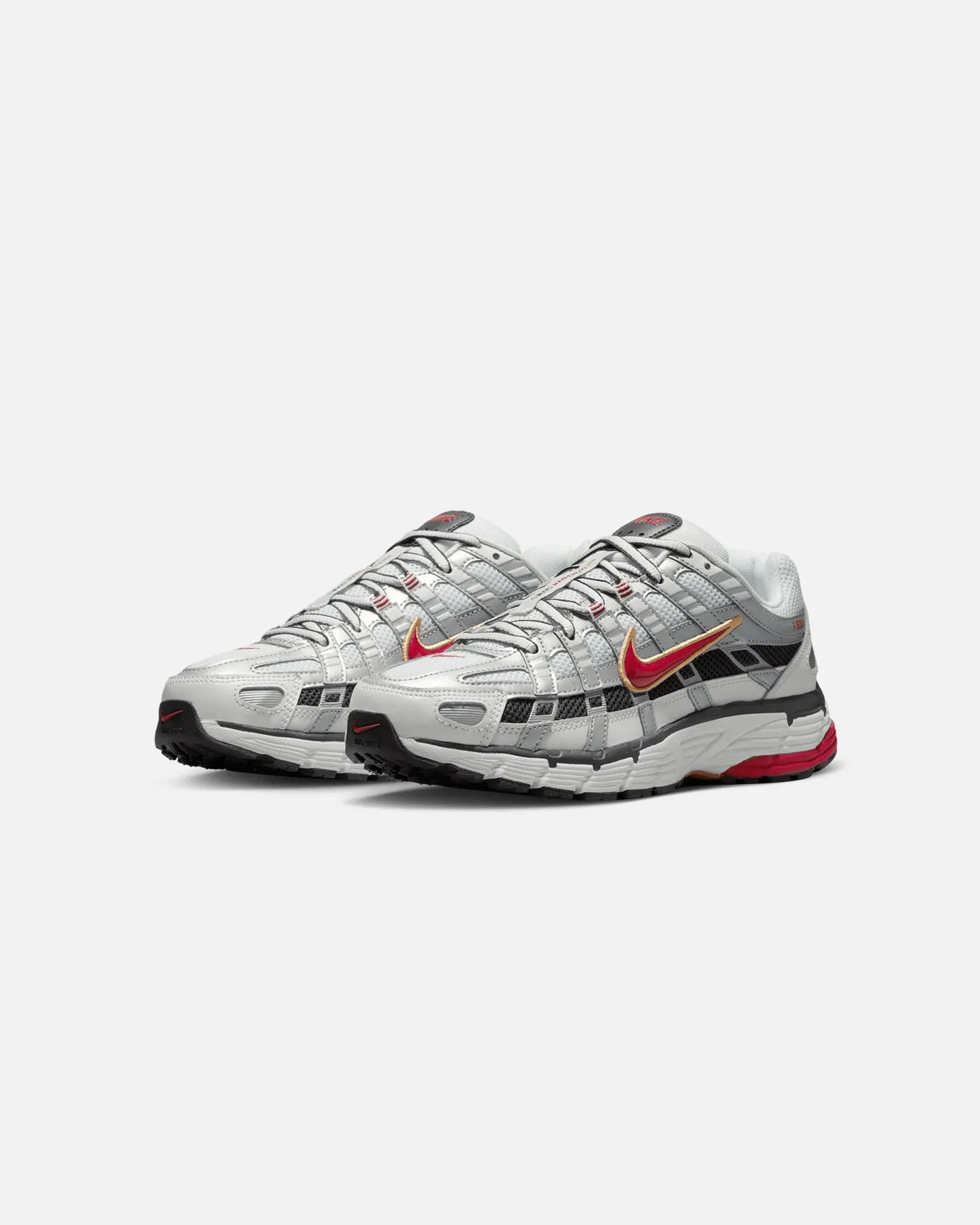 quick - drying lining shoes Nike Women's P-6000 White/Varsity Red