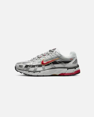 Nike Women's P-6000 White/Varsity Red Optimal Fit suitable for beginners