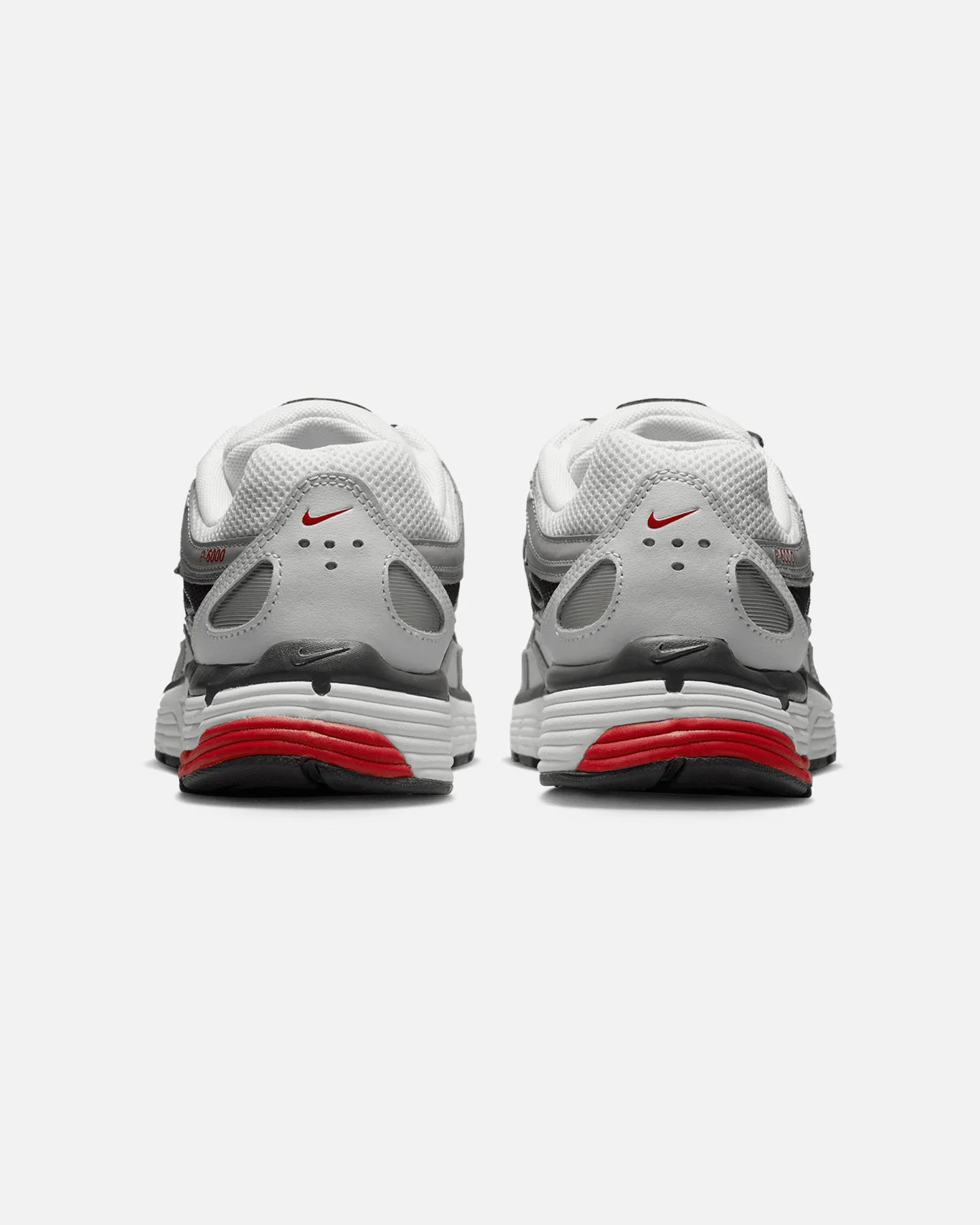 Nike Women's P-6000 White/Varsity Red Responsive Foam Cushioning