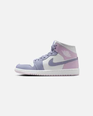Vibration Dampening Jordan Women's Air Jordan 1 Mid "Indigo" Indigo
