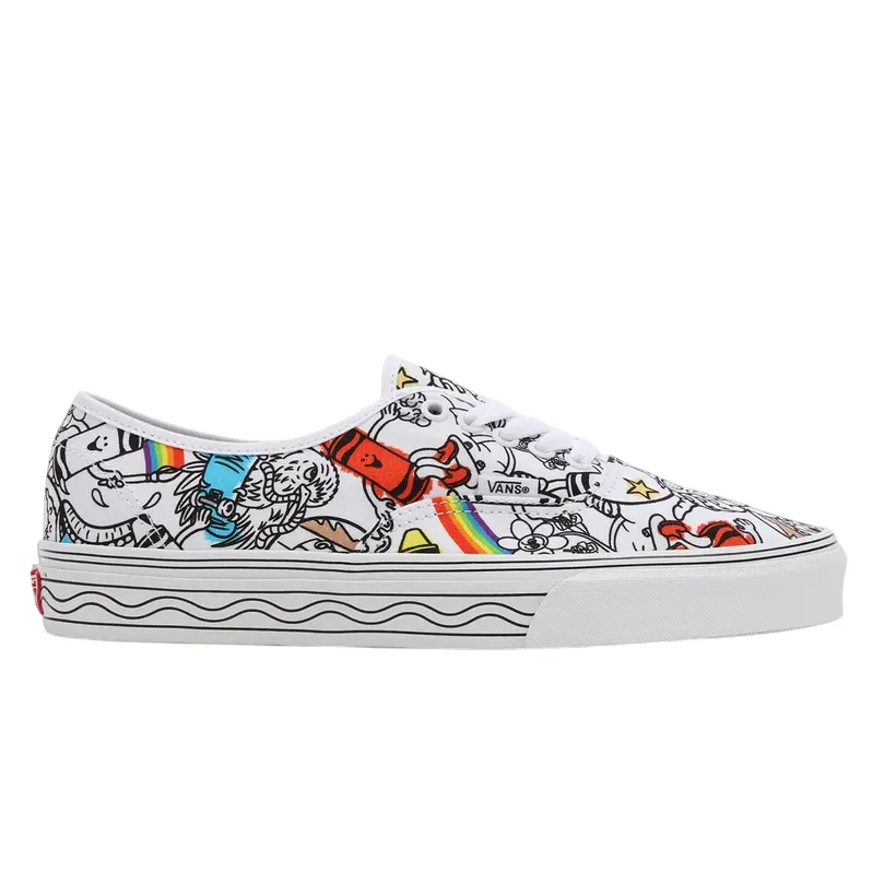 Walking Firm Grip Vans Authentic x Crayola Unisex Tela VN0A5KRDARE DIY | Sneakers a fantasia
