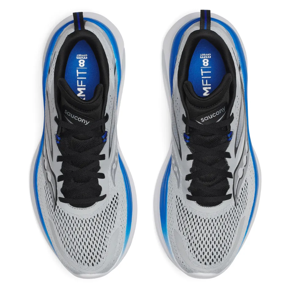 Sustainable Footwear Technology Impact Diffusion Tech Saucony Men's Omni 22 Running Shoes in Cloud/Sky Diver SS25