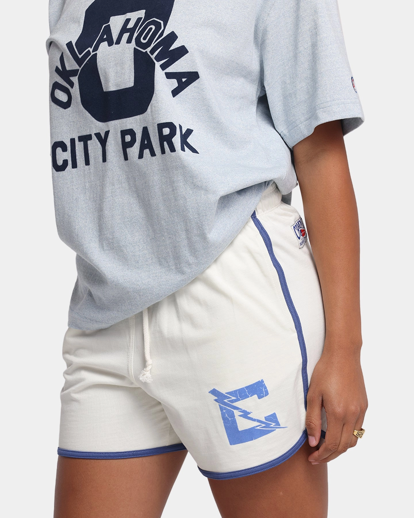 Relaxed Wearable Champion 50's Pool Boy Shorts White