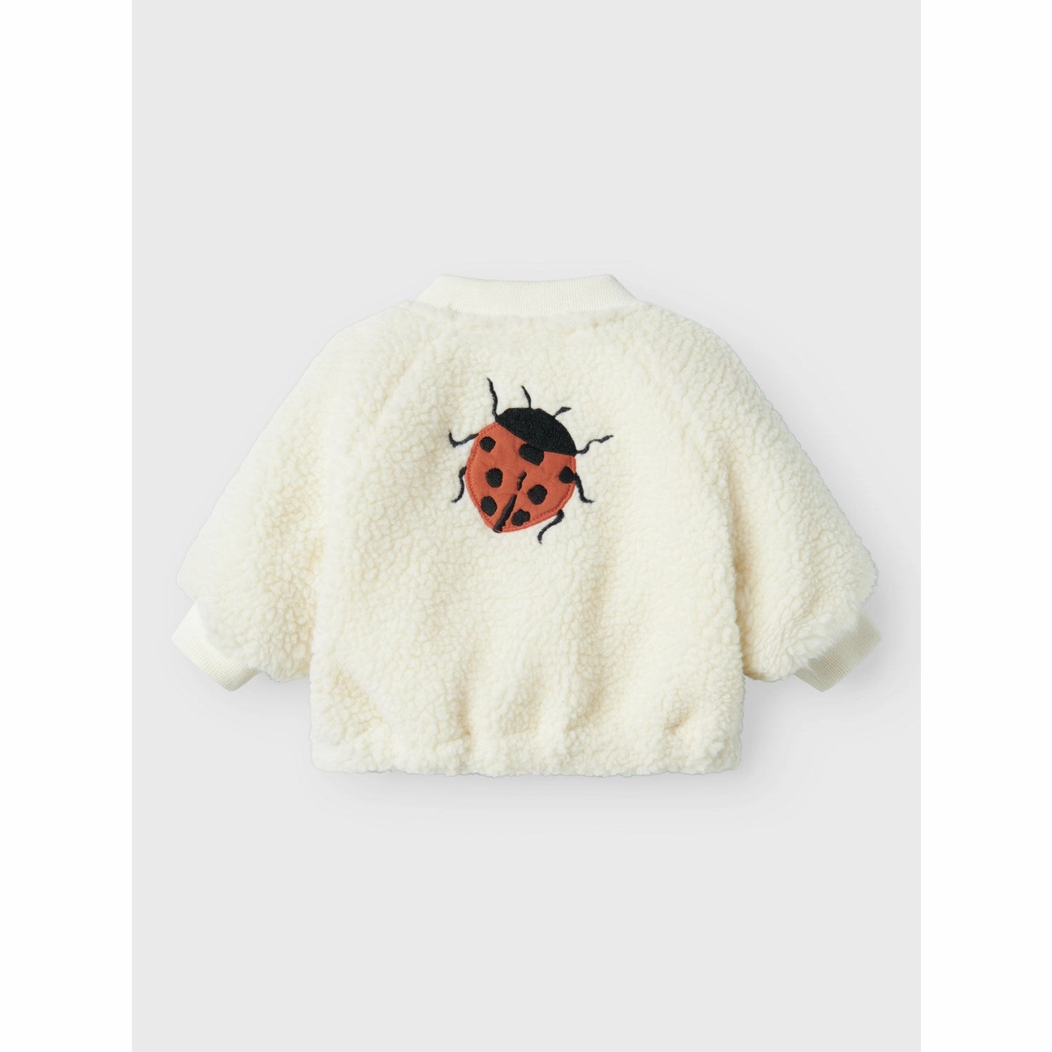OdorResistantFabric Down Filled Lil'Atelier Coconut Milk Ladybug Lajo Bomber Jacket